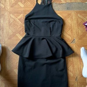 Black dress w/ lace back